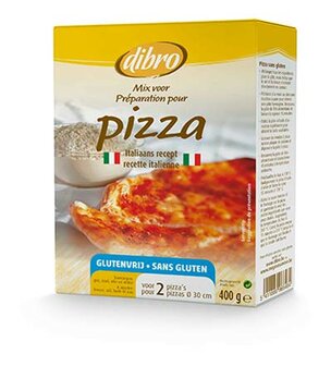 Pizza mix Dibro (Glutenvrij) 400gr 