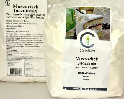 Moscovische / Biscuitmix 1 kg.