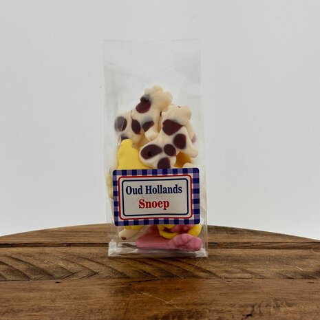 Koetjes gummi 125 gram