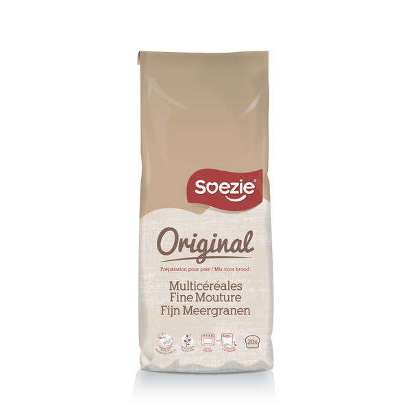 FIJN meergranenbrood Original. 10 kg Soezie