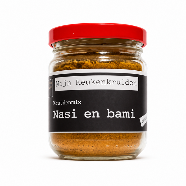 Kruidenmix voor nasi en bami { zonder zout&nbsp;&nbsp;Mijn keukenkruiden