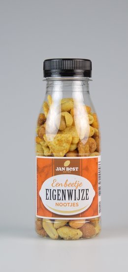 Beetje eigenwijze notenmix flesje