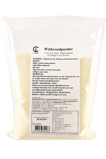 Broodverbeteraar Wit 225 gr.
