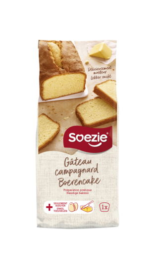 Boerencake mix voor 400gr Soezie