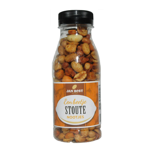Beetje stoute notenmix flesje