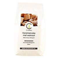 Karamel cakemix met st walnoot 500 gr.