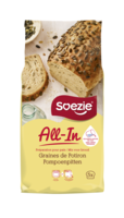 Brood met pompoenpitten All in 2.5 kg Soezie